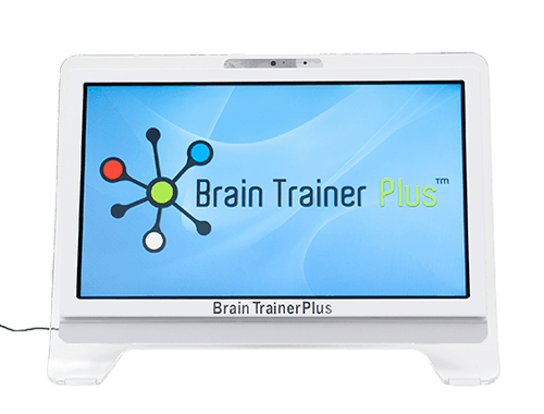 Ejemplo de una pregunta del cuestionario en el software BrainTrainerPlus